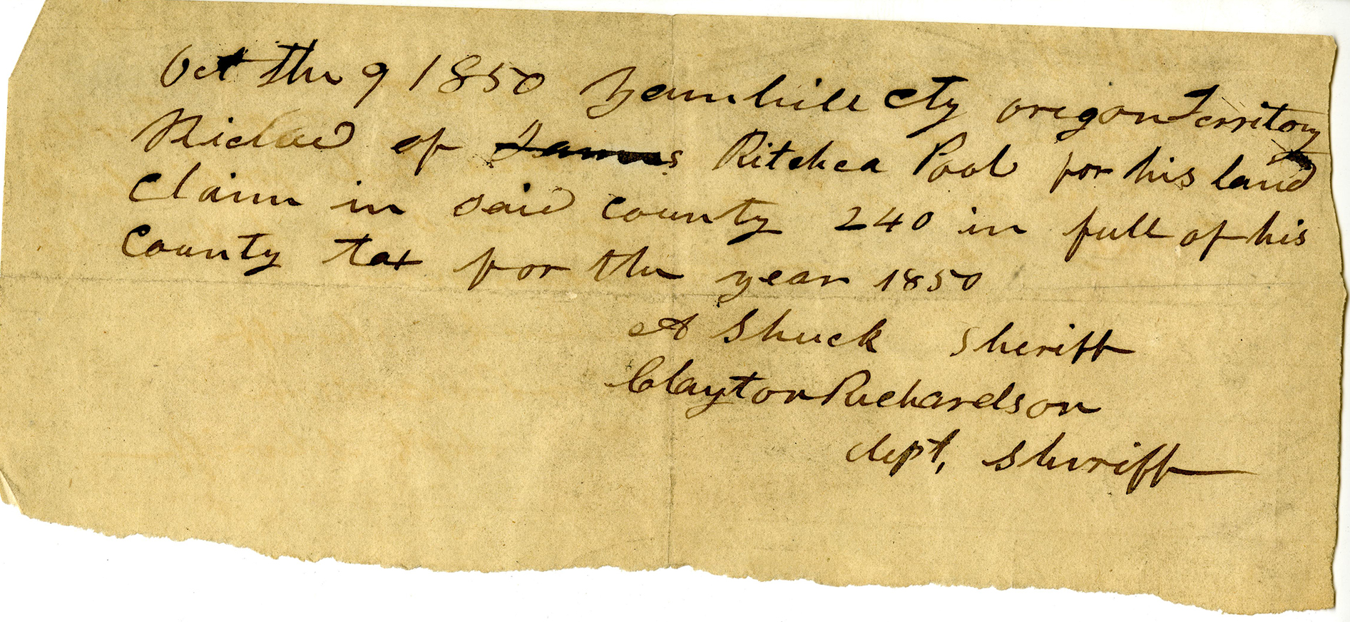 Oregon Donation Land Act